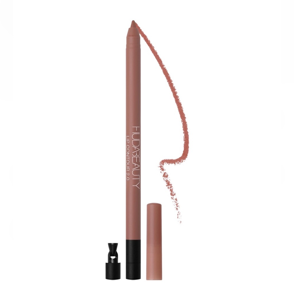HUDA BEAUTY Lip Contour 2.0 Automatic Matte Lip Pencil Honey Beige | NIB
